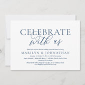 祝のリハ結婚・ディナー・パーティー 招待状 (正面)