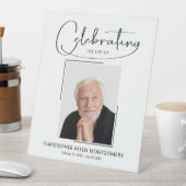 祝の写真葬式の生涯 台座サイン (インサイチュ)