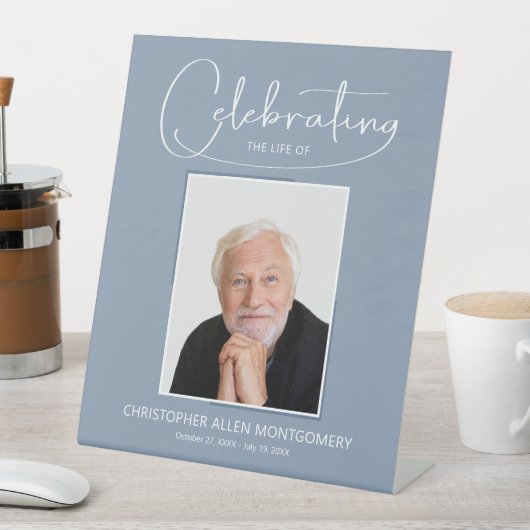 祝の写真葬式の生涯 台座サイン (インサイチュ)