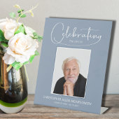 祝の写真葬式の生涯 台座サイン