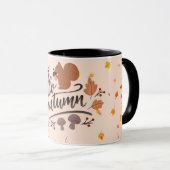 祝の心地よい秋の時カスタム期 マグカップ (正面右)