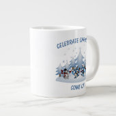 祝の来クリスマス ジャンボコーヒーマグカップ (正面右)