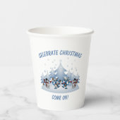 祝の来クリスマス 紙コップ (裏面)