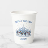 祝の来クリスマス 紙コップ (正面)