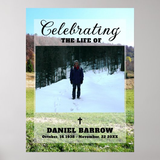 祝の生涯男性へのポスター ポスター (正面)