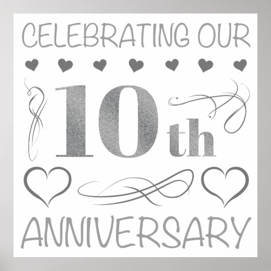 祝の10周年記念 ポスター (正面)