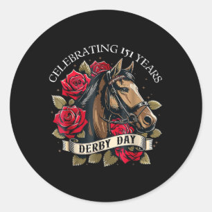 祝の151年Ky Derby Dayメンズウィメンズヴィンタ ラウンドシール