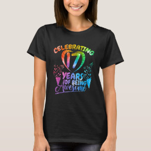 祝の17年間の誕生日素晴らしCos Tシャツ
