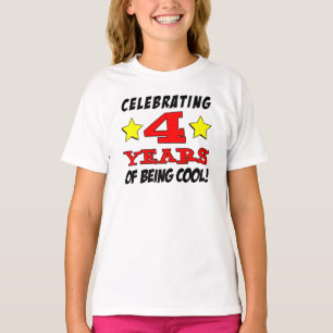 祝の4年間カッコいい Tシャツ