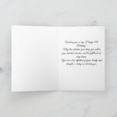 祝の50年の猶予と美しい シーズンカード (内部)