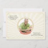 祝の50年誕生日招待状 招待状 (裏面)