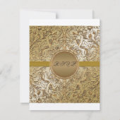 祝の50年間、RSVPレスポンスカード 出欠カード (裏面)