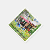 祝の80年誕生日紙ナプキン スタンダードカクテルナプキン (角)