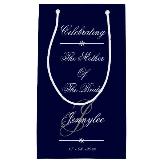 祝の『花嫁の母』の海カスタム軍 スモールペーパーバッグ (正面)