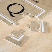 祝のFAMILY Photo Customizable Keepsake ジグソーパズル (側面)