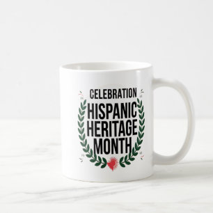 祝のHaspanic伝統月 コーヒーマグカップ