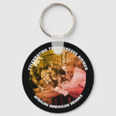 祝のTUSKEGEE AIRMEN Black History Heroes キーホルダー (正面)