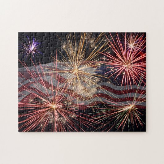 祝アメリカ ジグソーパズル (横)