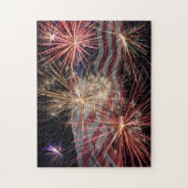 祝アメリカ ジグソーパズル (縦)