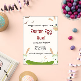 祝イースター：喜びと再生の日 アクリル招待状