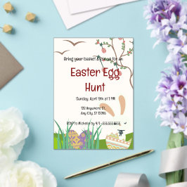 祝イースター：喜びと再生の日 アクリル招待状