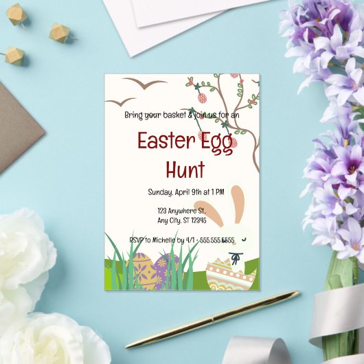 祝イースター：喜びと再生の日 アクリル招待状 (インサイチュ (ウェディング))