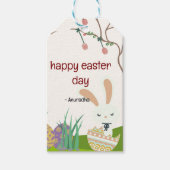 祝イースター：喜びと再生の日 ギフトタグ (正面)