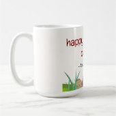 祝イースター：喜びと再生の日 コーヒーマグカップ (左)