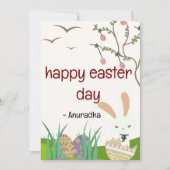 祝イースター：喜びと再生の日 シーズンカード (正面)