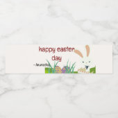 祝イースター：喜びと再生の日 ペットボトルラベル (シングルラベル)