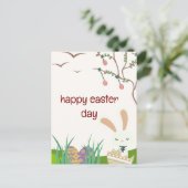祝イースター：喜びと再生の日 ポストカード (スタンド正面)