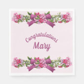 祝エレガント紙ナプキン スタンダードランチョンナプキン (正面)