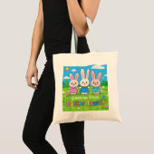 祝カラフル復活祭 トートバッグ (正面(商品))