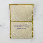 祝クリスマスとハヌカーパーソナライズされた シーズンカード (内部)