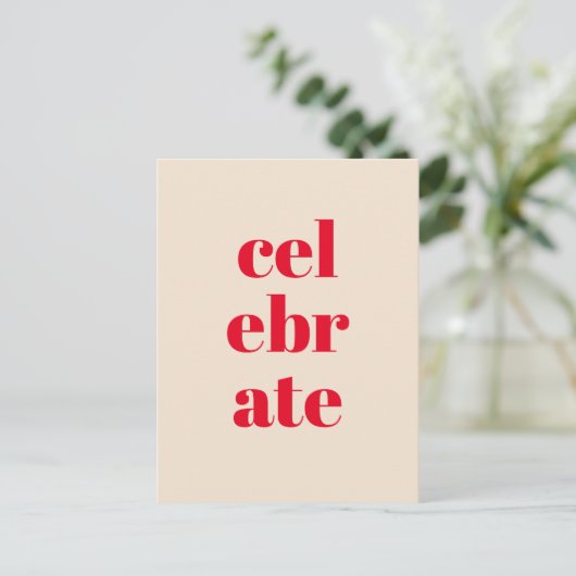 祝クリスマス シーズンポストカード (スタンド正面)