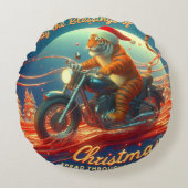 祝クリスマス ラウンドクッション (正面)