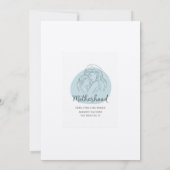 祝シンプル 招待状 (裏面)