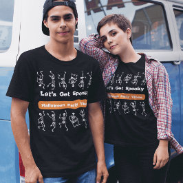 祝スタイルでハローウィンパーティを取不気味る Tシャツ