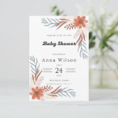 祝スタイル新生児の到来 招待状 (スタンド正面)