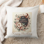 祝スタイル:ハッピーバースデー装飾用クッション! クッション (ブランケット)