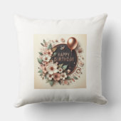 祝スタイル:ハッピーバースデー装飾用クッション! クッション (裏面)