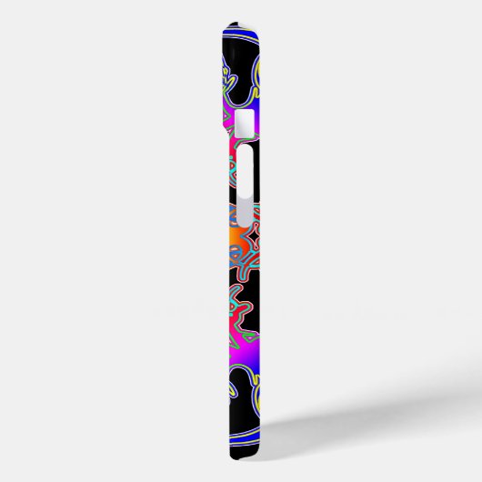 祝スペクトル記号 Case-Mate iPhoneケース (裏面 / 左)