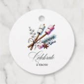 祝スモアカスタムキャンプブライドバチェロレッテ フェイバータグ (正面)