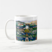 祝ズコロンビア川峡谷 コーヒーマグカップ (左)