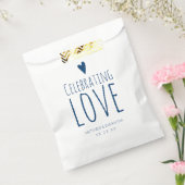 祝ズラブズ結婚キャンディバービュッフェ フェイバーバッグ (封をした状態)