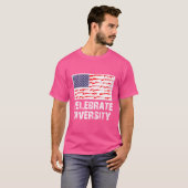 祝ダイバシティ – 第おもしろい2回改正シャツ区 Tシャツ (正面フル)