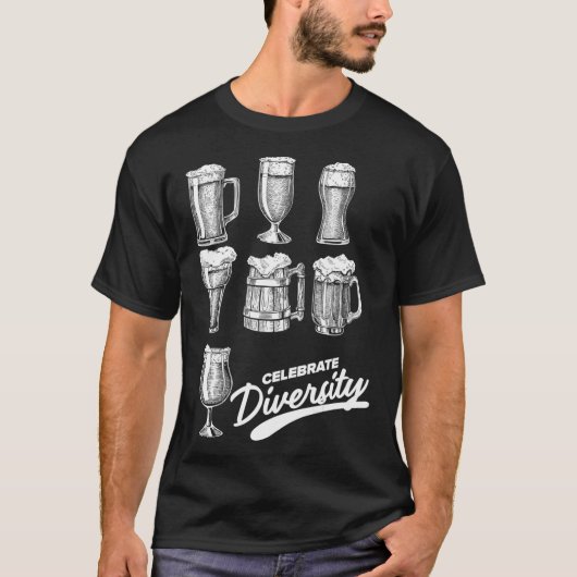 祝ダイバーシティクラフトビール Tシャツ (正面)