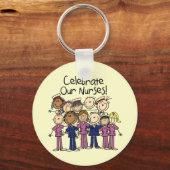 祝ナース キーホルダー (正面)