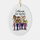 祝ナース セラミックオーナメント (右)