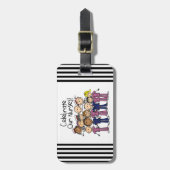 祝ナース ラゲッジタグ (正面縦)